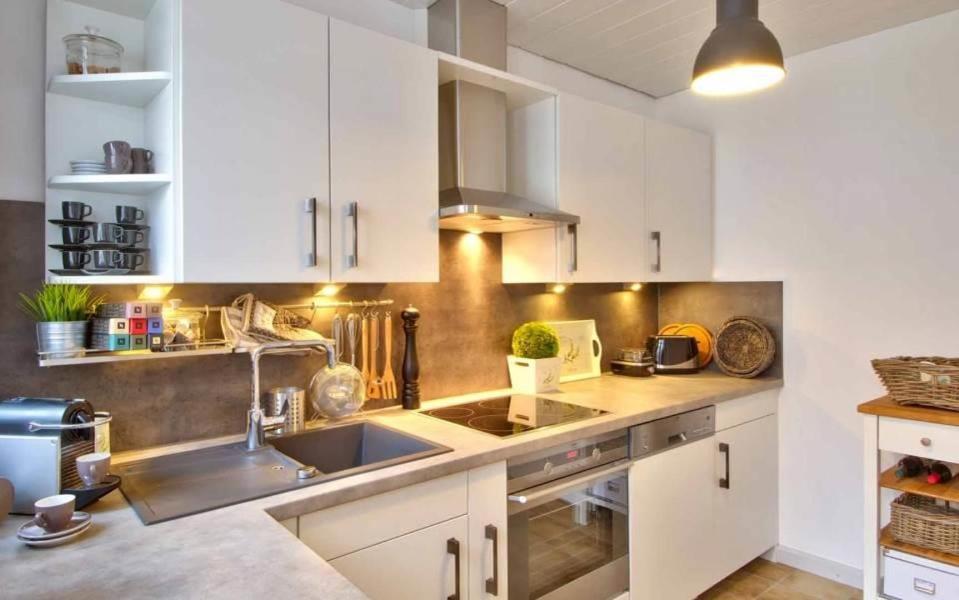 Ferienhaus Nest 布莱夏 外观 照片